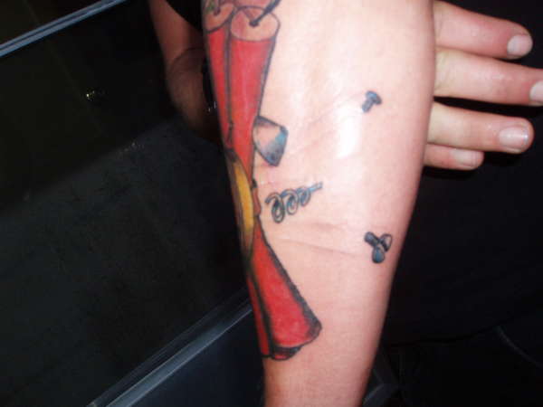 acme bomb tattoo
