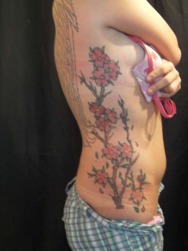 cherry blossoms tattoo