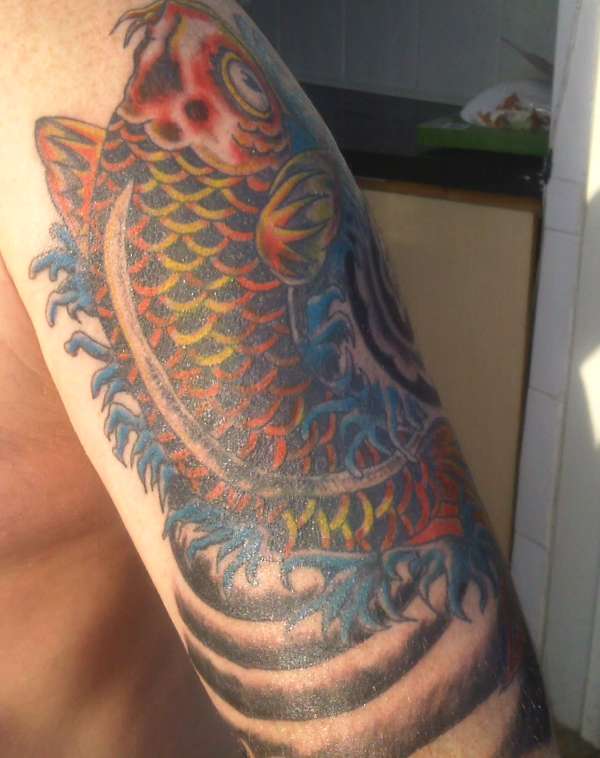 koi tattoo