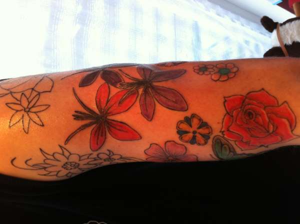 flowers tattoo