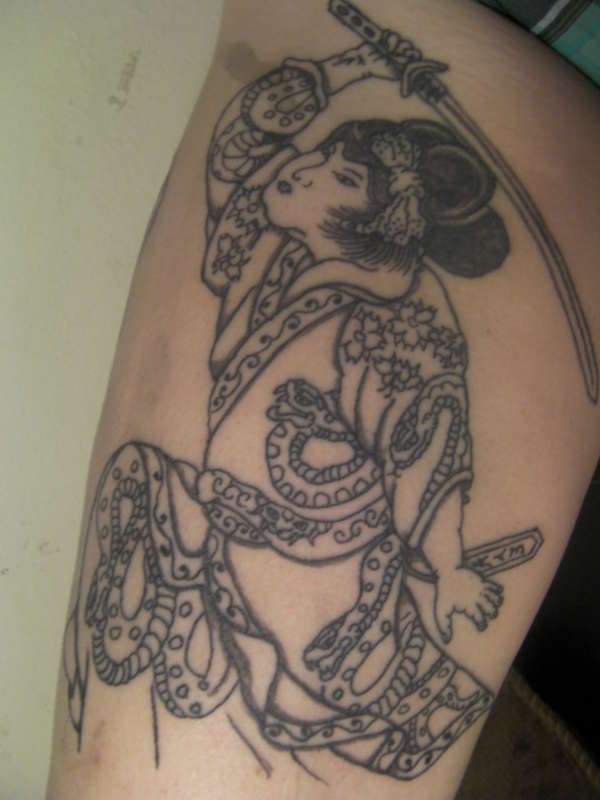 geisha tattoo