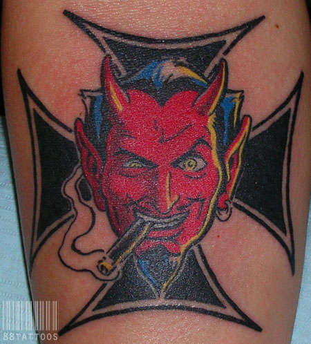 Coop Devil tattoo