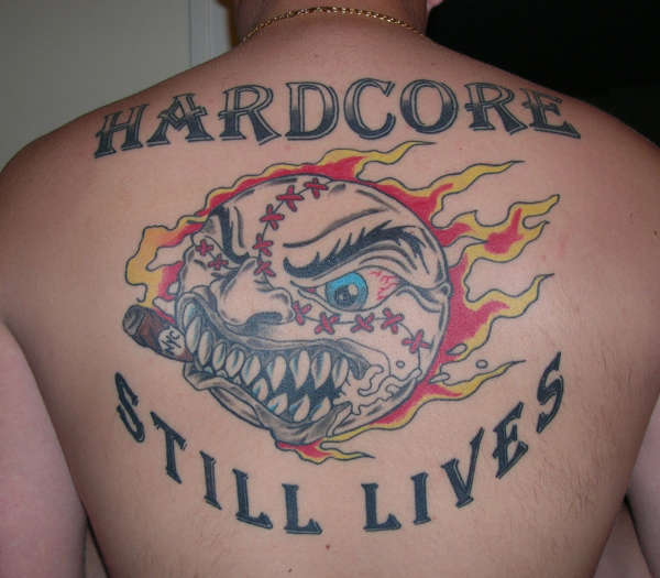 Madball Back Piece tattoo