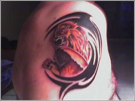 LION tattoo