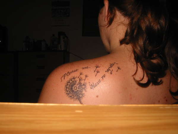 Curtain With tattoo