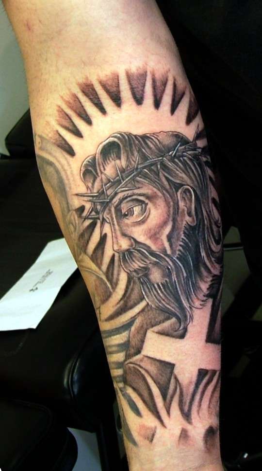 jesus tattoo