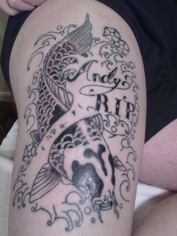 koi tattoo