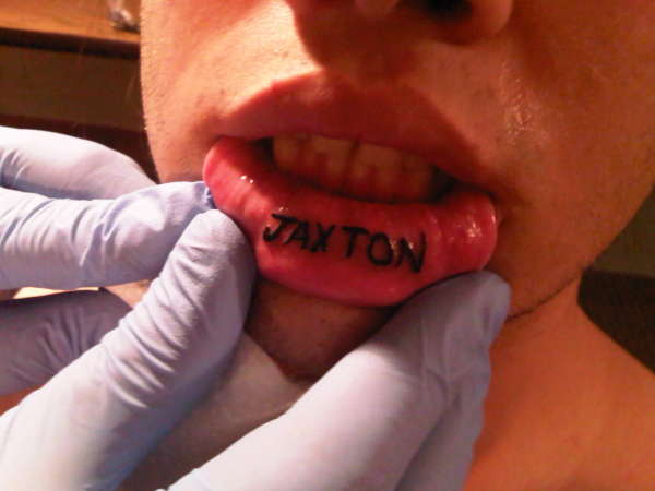 lip tattoo! tattoo