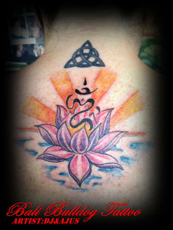 lotus flower tattoo