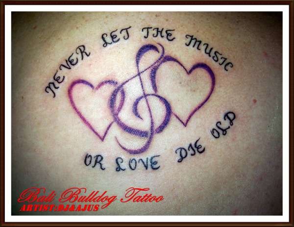 love melody tattoo