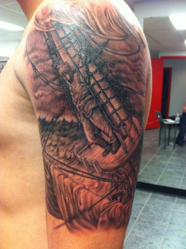 mariner in the storm tattoo