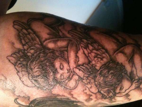 my cherubs tattoo