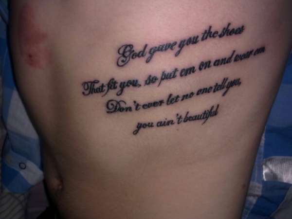my first tattoo tattoo