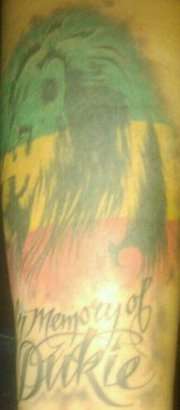 my lion tattoo tattoo