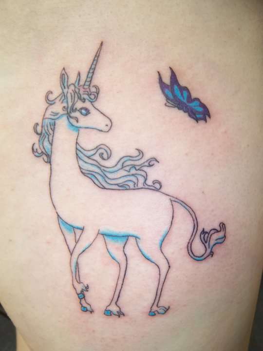 my little pony portrait tattoo