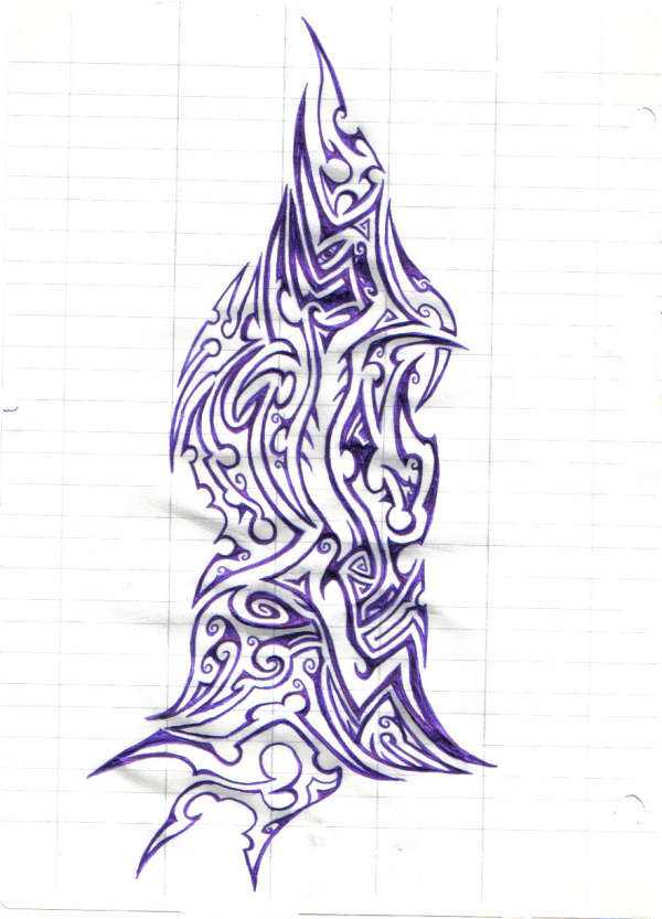 my strange tribal tattoo