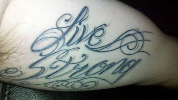 strength tattoo