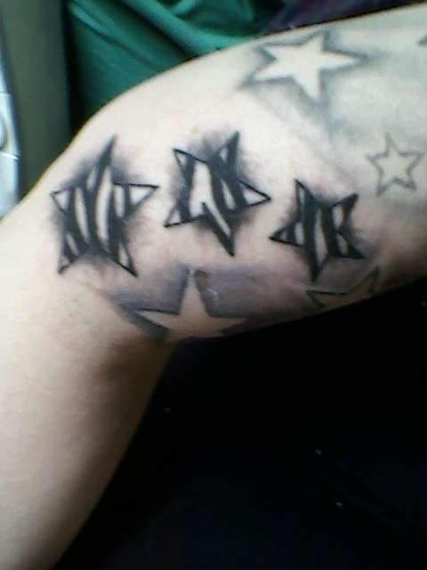 zebra star2 tattoo