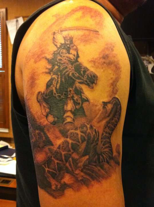 1 of 4 horsemen tattoo