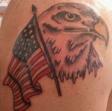 American Eagle tattoo