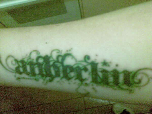 Anberlin tattoo