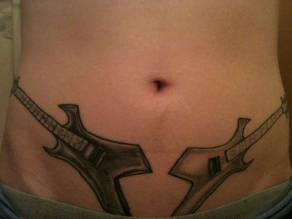 BC Rich Warlock tattoo