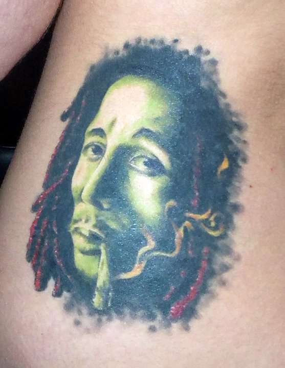 Bob Marley tattoo
