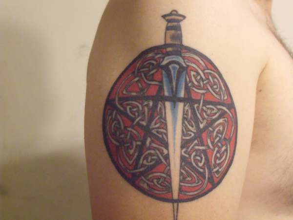 Celtic Knot Pentacle tattoo