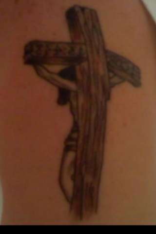 Cross tattoo