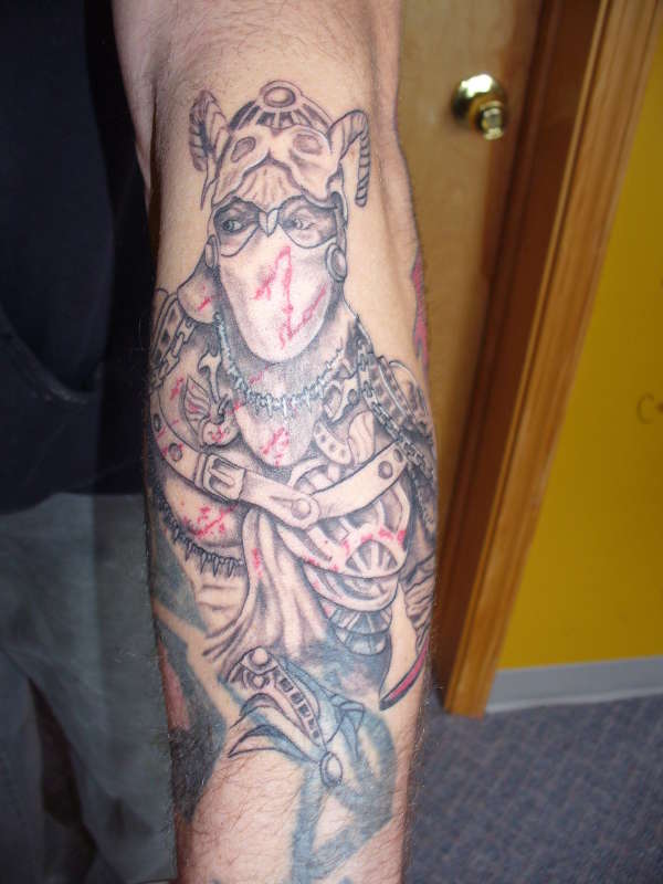 Death Warrior tattoo