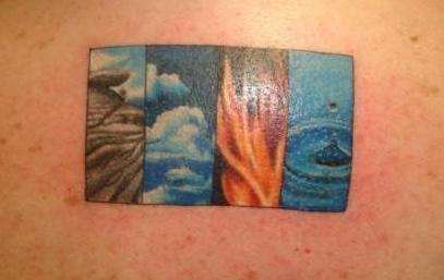 Elements of the Earth tattoo
