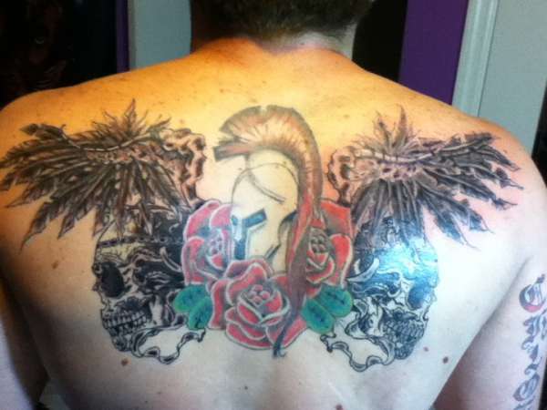 Half Back tattoo