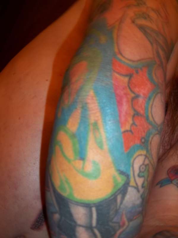 Lavalamp tattoo