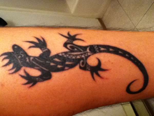 Lizard King tattoo