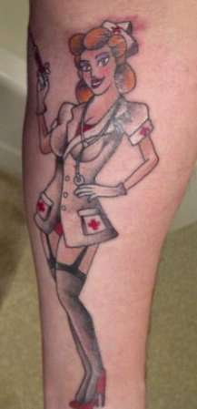Nurse Betty tattoo