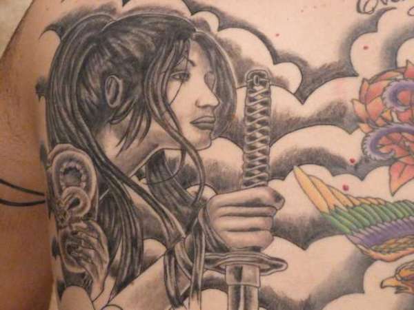 Samurai Warrior Princess tattoo