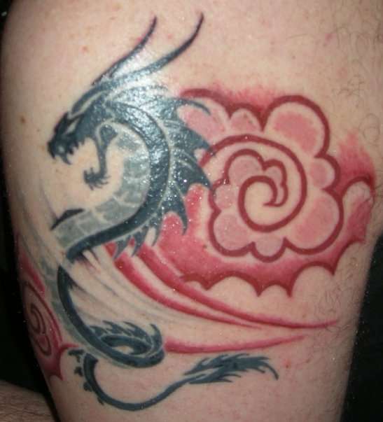 Serpent Dragon tattoo