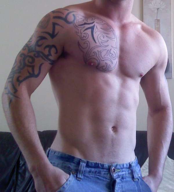 Top 89+ about chest and arm tattoo super cool .vn