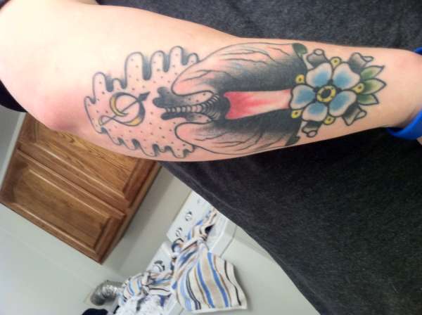 breathe music tattoo