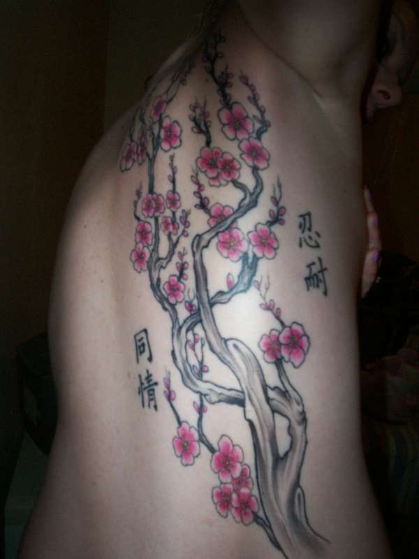 cherry blossom tattoo