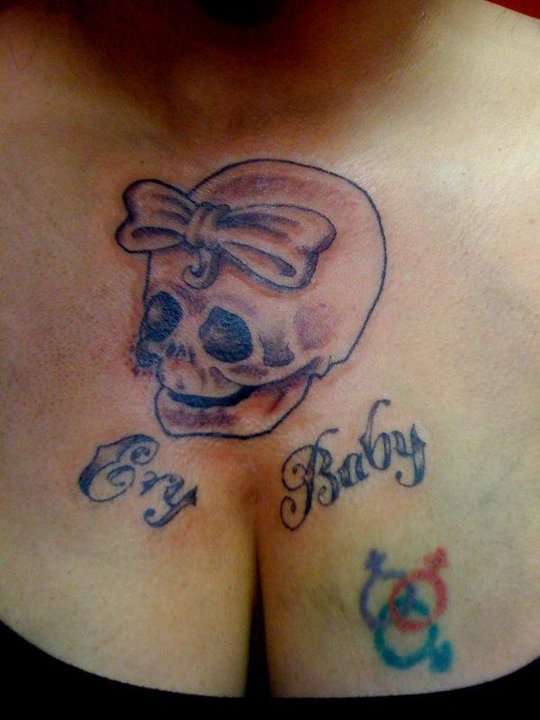 cry baby tattoo