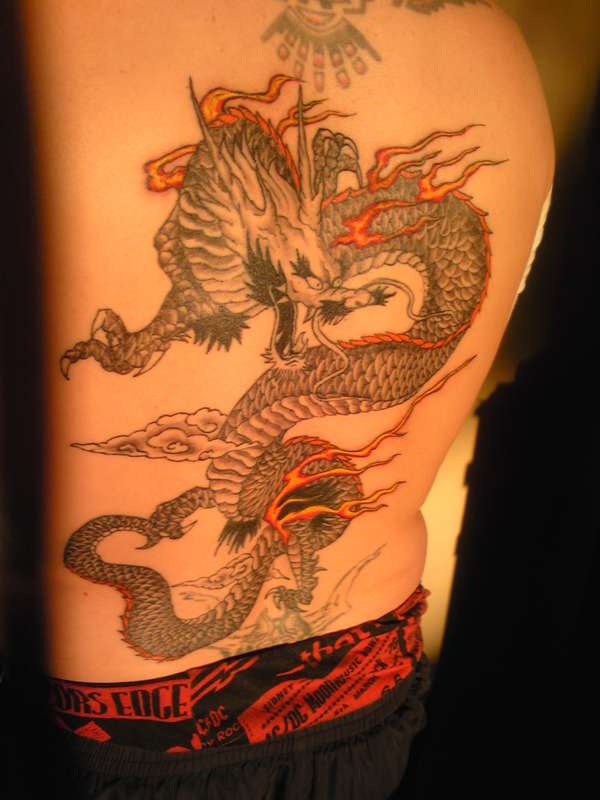 dragon tattoo