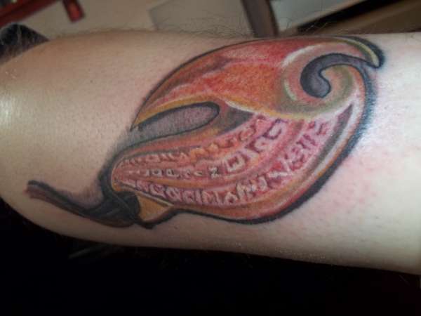 fish hook tribal tattoo