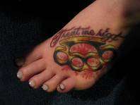 foot tattoo