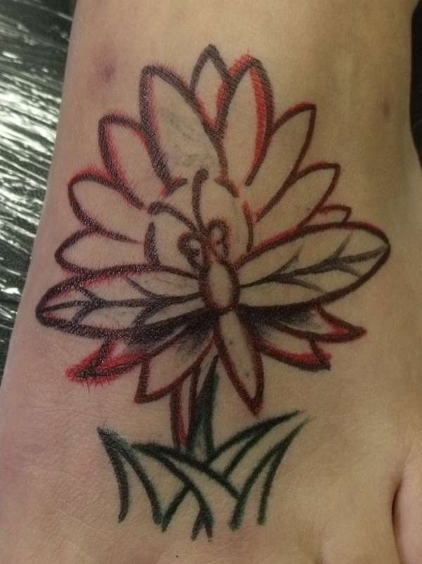 freehand drawing for cover up tattoo