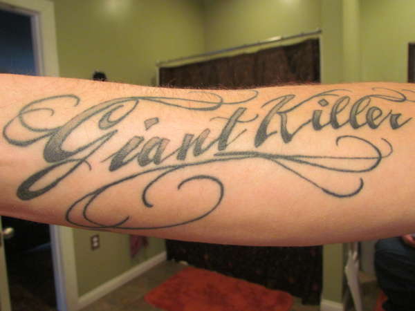 giant killer tattoo