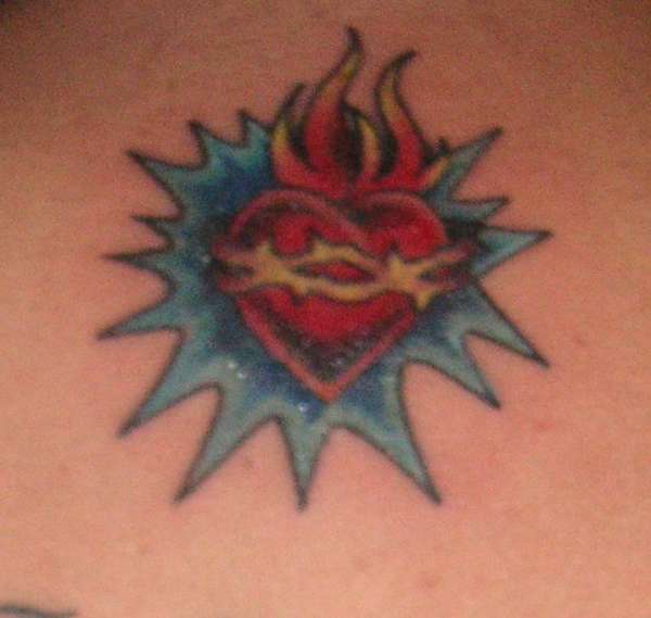 sacred heart tattoo