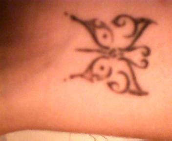 my other little butterfly tattoo