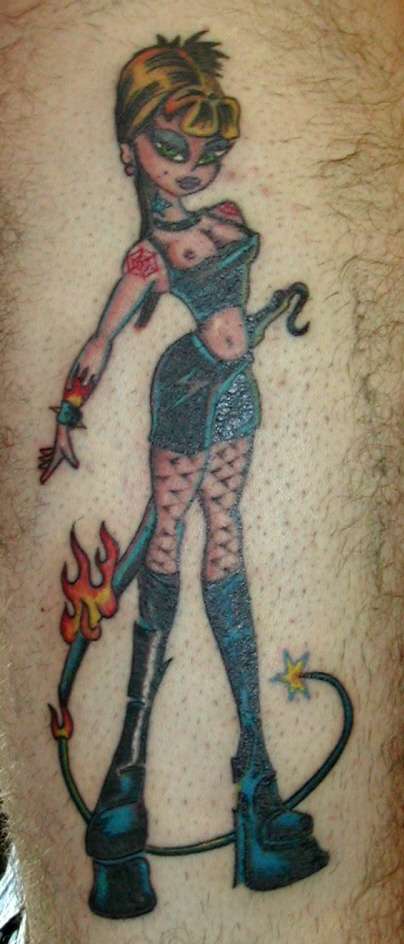 Pin-Up tattoo