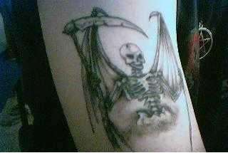 Angel of Death tattoo
